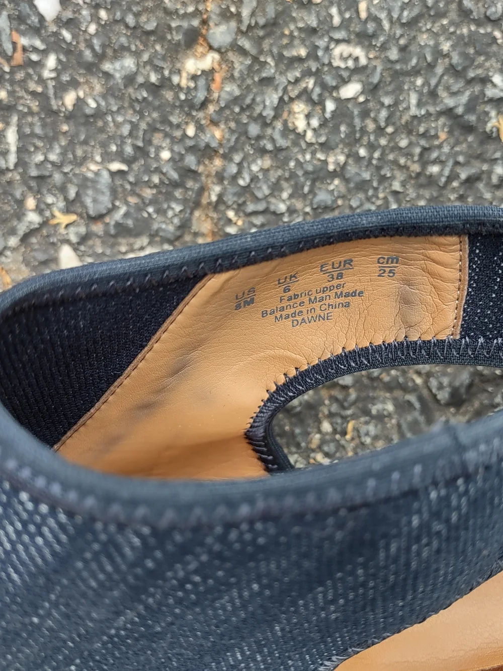 Women's Franco Sarto Denim Open-Toe Slingback Peep Toe Heels - Picture 5 of 9